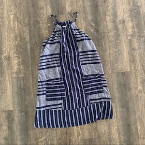Old Navy Linen Sleeveless Dress